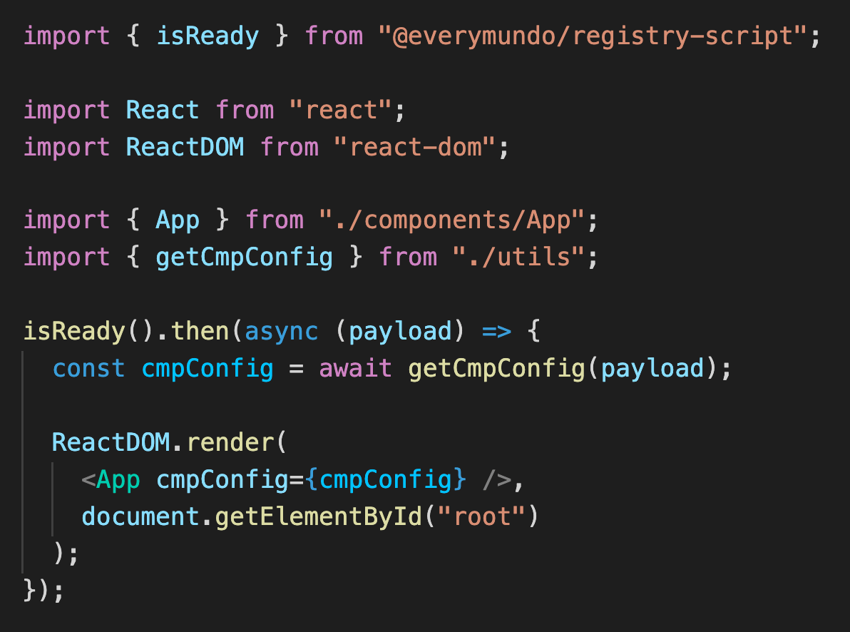 Registry Script